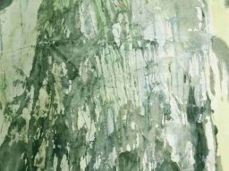 S037 夏雨墨---流（之3）138x69cm 2007